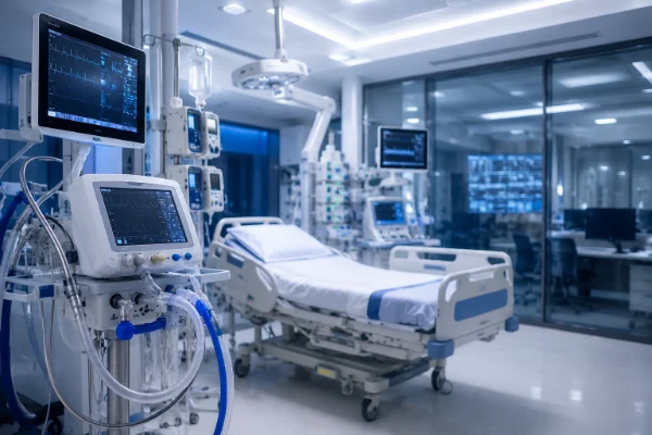 Clinical environment with connected medical devices