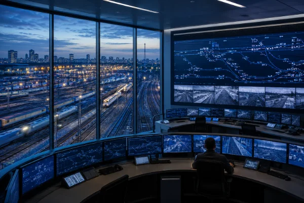 Rail and port control infrastructure